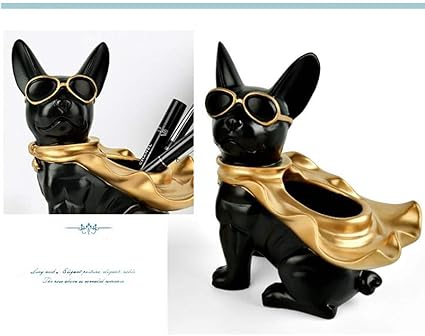 Créatif Dessin Animé Pen Pot à Crayons Lovely Chien Résine