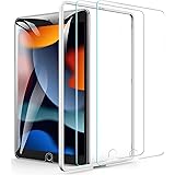 Luckymore 2 Pack Screen Protector for iPad 9th 8th 7th Generation, iPad 10.2 inch Tempered Glass Film(2021/2020/2019 Model)