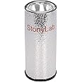 stonylab Dewar Flask, Cylindrical Form Borosilicate Glass Dewar Flask with Aluminum Base, 210mm Interior Depth and 70mm Interior Diameter for Laboratory, 665ml