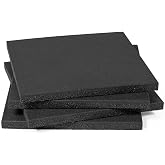 Titan Fitness 4 Pack Rubber Lifting Tiles, 24" x 24" Shock-Absorbing Platform Tiles, 1.6" Thick, for Deadlift Platform or Olympic Lifting Platform, Floor Protection Mats