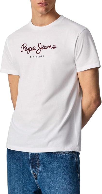 Herren Eggo N T-Shirt, White (White), L