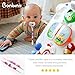 Bonbino Teether Pacifier Clips - (2 Pack) Silicone Pacifier Holders for MAM, Nuk & Soothie - Fun, Colorful and BPA-Free Pacifier Holder (Pinks)