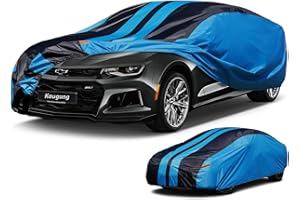 Kaugung Car Cover Waterproof Custom Fit Chevy Chevrolet Camaro（1998-2025）, Full Exterior Cover for Automobiles Lightweight Resistant Outdoor Sun UV Rain Dust Snow Wind Protection.