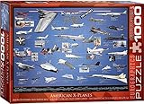 EuroGraphics American Aviation X Planes 1000 Piece Puzzle