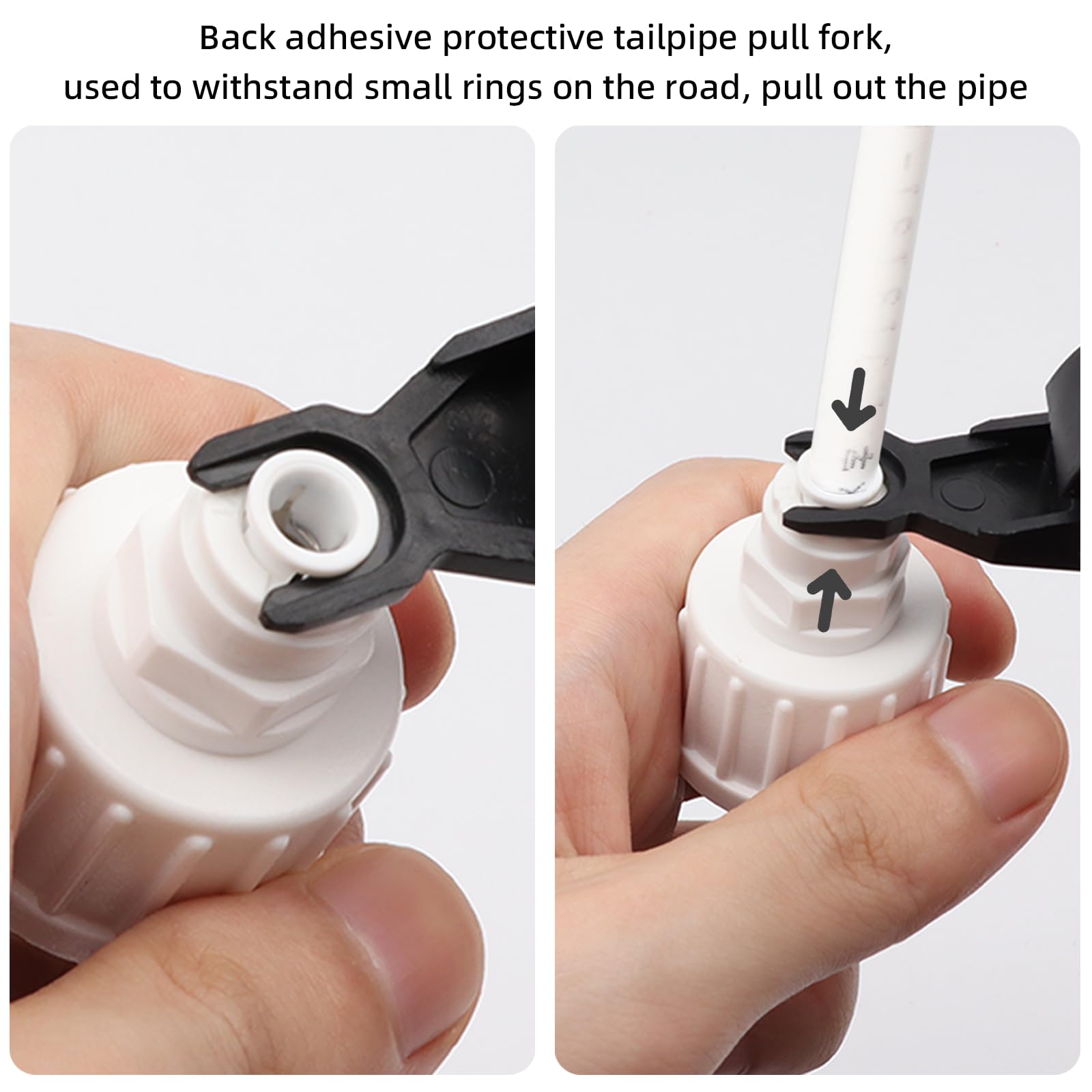 AMZSKU 15m Wasserzulaufleitung Universal Anschluss-Set für Kühlschrank Side by Side. Kühlschrankschlauch, Wasserschlauch 6,35mm(1/4") 4