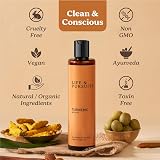 Life & Pursuits Turmeric Body Oil 200ml Natural Ayurvedic Vitamin E Almond view 4