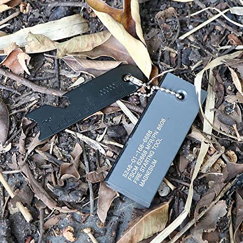Fire Starter, Magnesium Survival Flint Tool Emergency Survival Kits