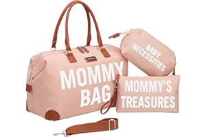 KABAQOO Diaper Bag Tote, Mommy Bag for Hospital, Newborn Registry Baby Shower Gifts