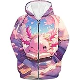 Ystardream Cute Zip Up Hoodies for Teen Girls Graphic Fall Clothes Sweatshirts 6-16 Y