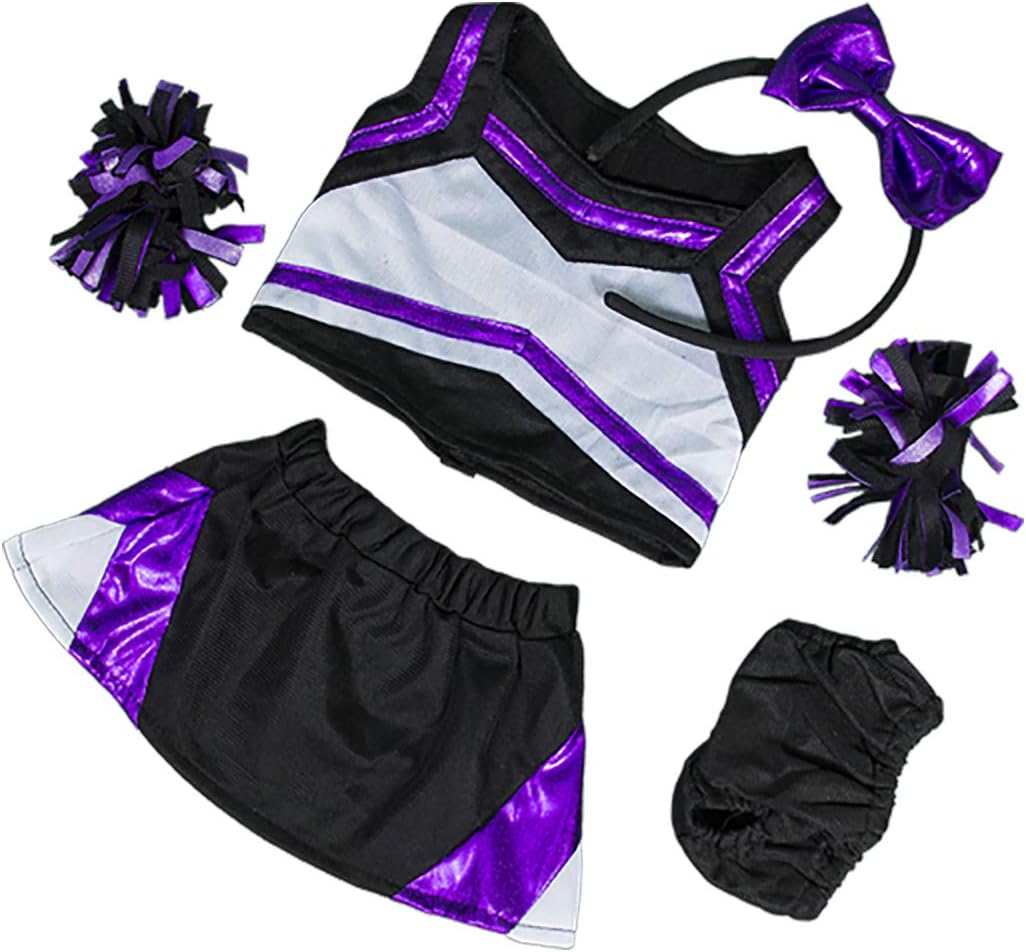 purple and black clothes