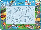 Aquadoodle Vehicle Adventure Doodle Mat with Water Pen - No Mess view 5
