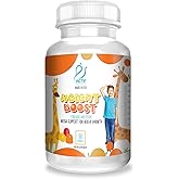 Actif Height Boost Mega Support for Height Growth with 10+ Factors, Height Supplement for Kids and Teens, 60 Gummies, Strawberry Flavor, Get Tall Fast Formula