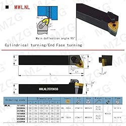 Maifix MWLNL2020K06 CNC Lathe Holders Solid Left