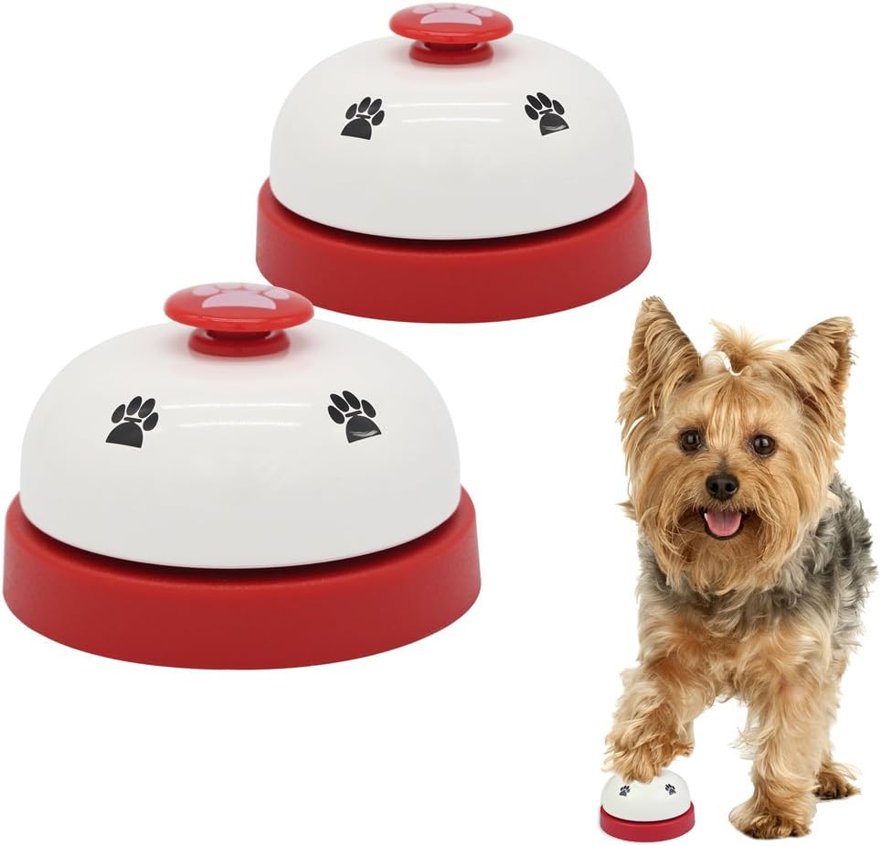 AK KYC 2 Pack Training Bells for Pet Potty Training Bell for Dogs Puppy
