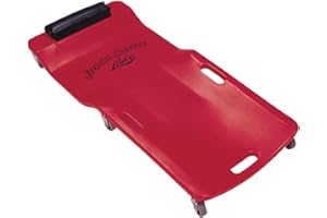 Lisle 92102 Red Low Profile Plastic Creeper