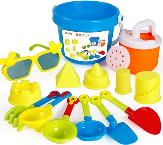 Iking 砂遊び おもちゃ 楽しいお砂遊び 水遊び カワイイ お風呂用 知育玩具 オモチャ 子供 誕生日プレゼント 男の子 女の子 2歳 3歳 4歳 5歳 室内用 屋外用 雪遊び用に おままごと 幼児 外遊び 砂場遊び 出産祝い 知育 学習玩具 スポーツトイ こども Amazon