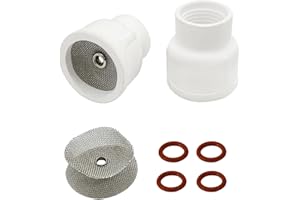 RX WELD #12 Ceramic (Twin Pack) White TIG Welding Cups