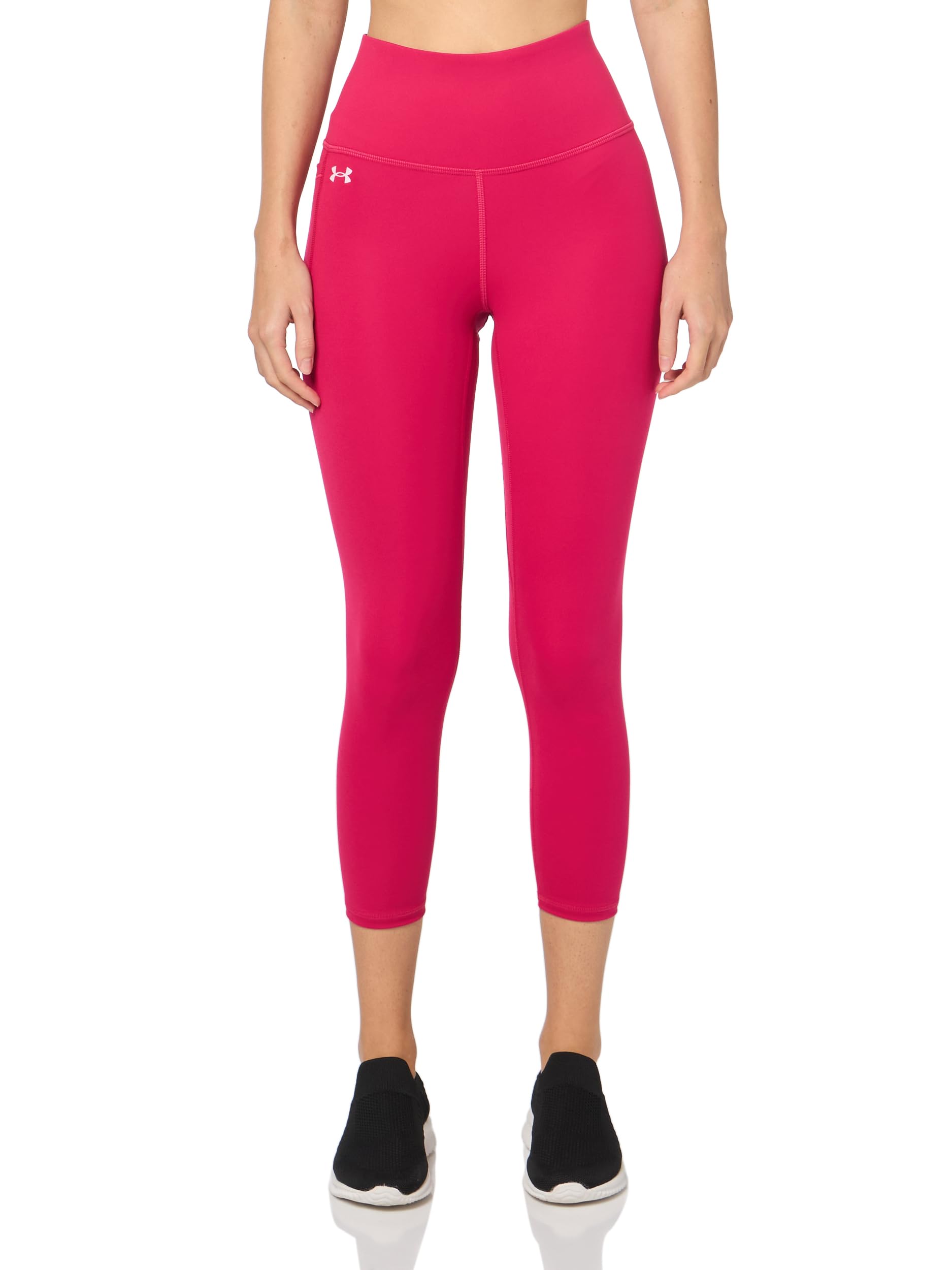 Under Armour Womens Motion Ankle Leggings, (682) Shaded Fuchsia / / Prime Pink, X-Large Short