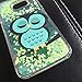 Galaxy S7 Case, Crazy Panda S7 3D Creative Design Quicksand Flowing Liquid Floating Luxury Bling Glitter Sparkle Stars Hard Case for Samsung Galaxy S7 - Sleepy owl