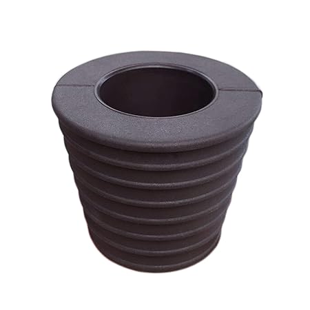 MYARD Umbrella Cone Wedge Spacer fits Patio Table Hole Opening 2 to 2.5 Inch, Pole Diameter 1 3/8 (35mm, Dark Brown)