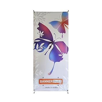Bannerbuzz 30 X 72 High Quality Pvc Flex Adjustable X Banner