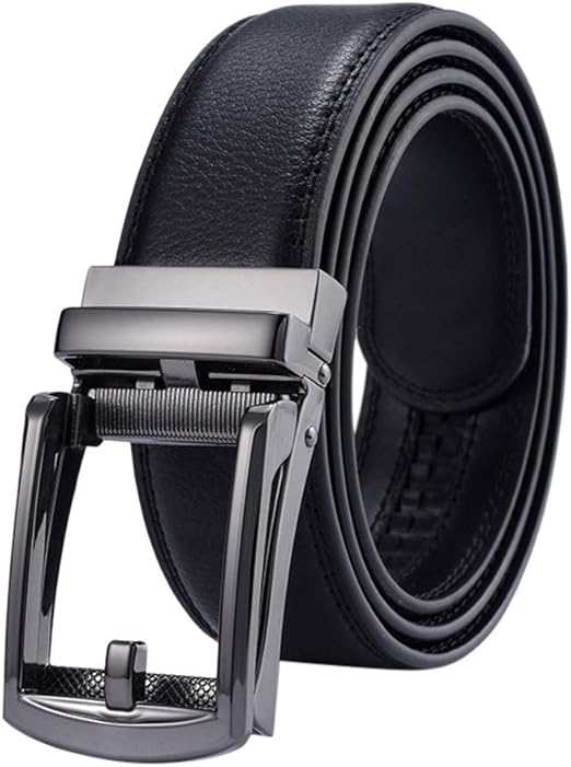 Amazon Co Jp Nicircle Perfectfitラチェットレザーベルトメンズベルトレザー メンズ レディース 細ベルト 本革 レザー 耐久性 カジュアル 柔らかい 高級感 無段階調節 無調整スーツベルト 通勤 通学 バレンタインデー 誕生日 ホワイトデー クリスマス 新年 父の日 記念