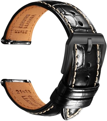 Swiss Watch International 21 MM Wine Genuine Alligator Strap