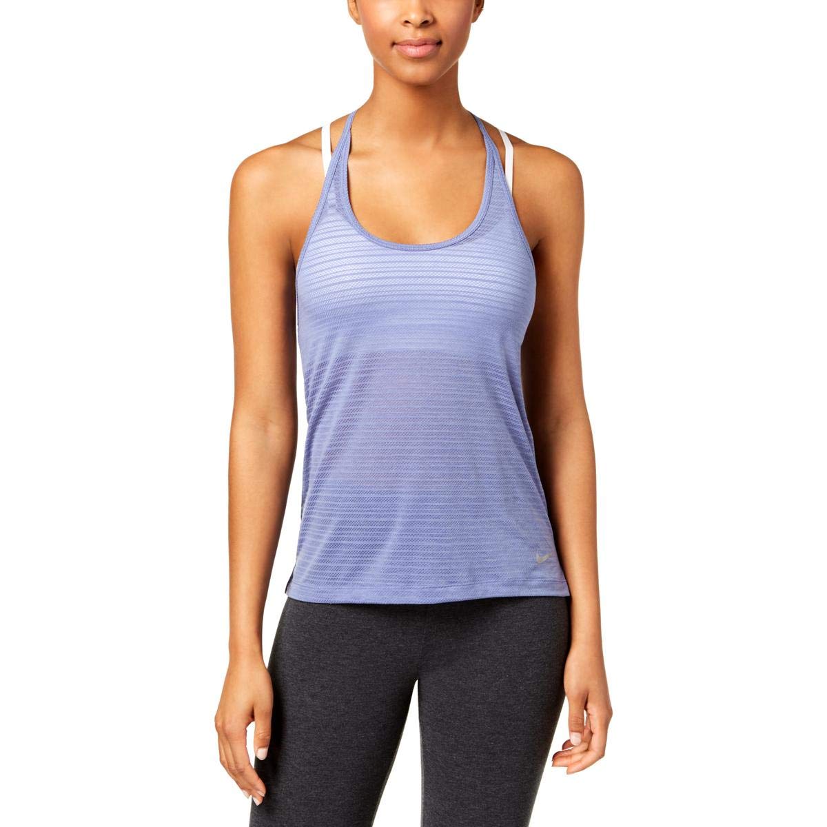 nike women's miler crop breathe tank top