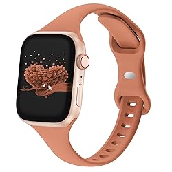 Slim Thin Narrow Bands Compatible with Apple Watch