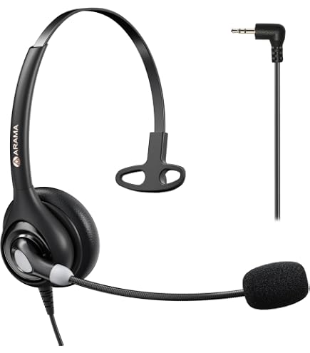 Amazon.com: Panasonic KX-TCA430 Over The Head Headset For AT&T