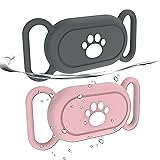2 Pack Waterproof Dog Collar Holder Compatible with