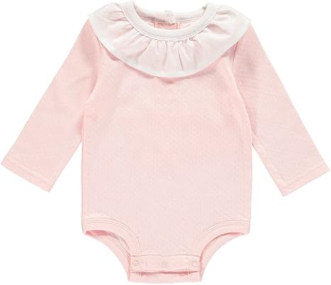 baby girl frill collar bodysuit