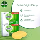 Dettol Original Antibacterial Soap Bar 2 Pack 100g Disinfectant Moisturising view 5
