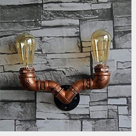 Water Pipe Wrought Iron Simple Personality Creative Wrought Iron Retro