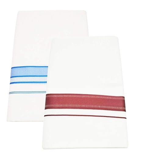 Men's Cotton Dhoti (White_Free Size)_138