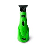 TPOB Ghost X Beard Trimmer Hair Clippers for Men, Professional Hair T-Blade Trimmer Cordless Rechargeable Edgers Clippers Electric Beard Shaver (Ghost X Slime)