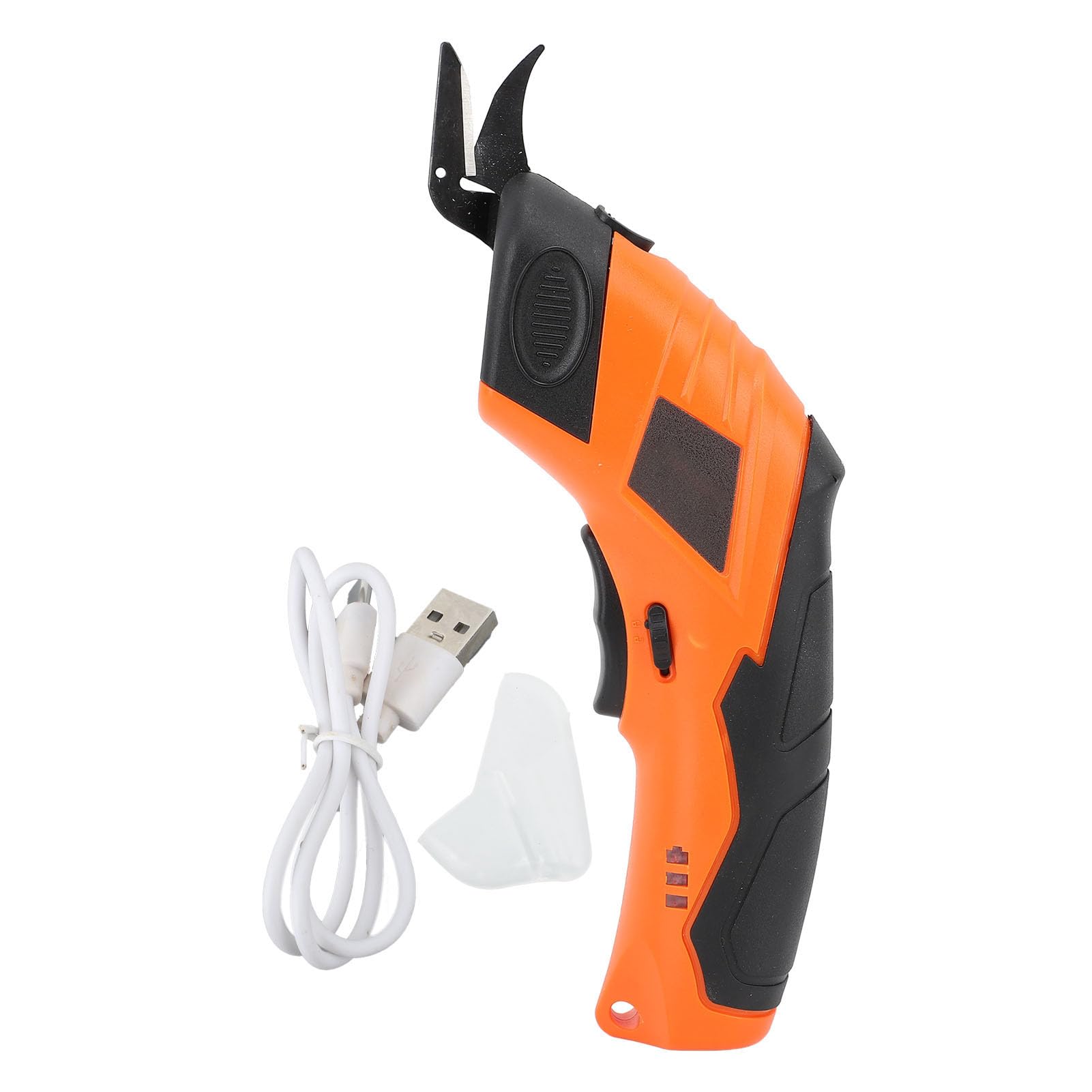 Efficient Rechargeable Electric Scissors with Steel Blade for Fabric Cutting, Sewing, Handicrafts, Perfect for Home Use