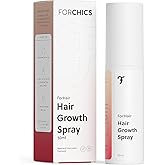 ForChics Hair Growth Serum for Women- Results in 4 Weeks- Hormone Free Hair Regrowth Treatment - For Thinning Hair Loss - Fast Absorbing Non-Greasy Scalp Spray 50ml