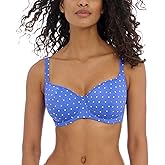 Freya Womens Jewel Cove Underwire Sweetheart Bikini Top