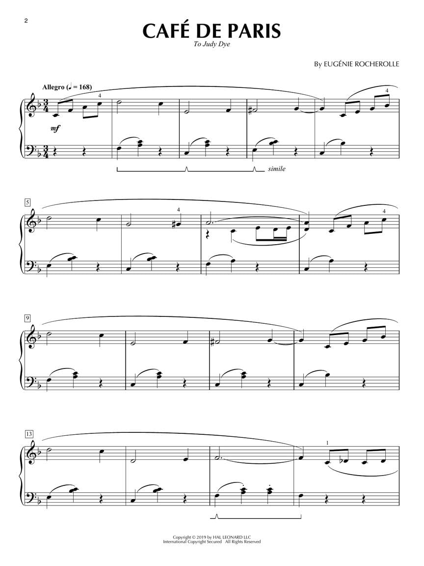 Romantic Stylings The Eugénie Rocherolle Series Intermediate Piano Solos