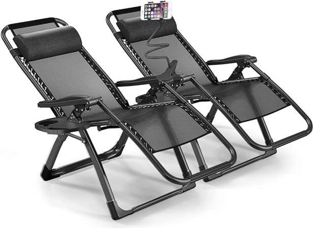 Flexfurniture Zero Gravity Foldable Reclining Outdoor Chair Reviews Temple Webster