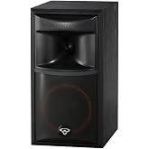 CERWIN-VEGA! 6.5" 2-Way Bookshelf Speaker Single XLS-6 | 125W Peak Power Handling, 85dB Sensitivity, 2kHz Crossover Point, Fuse-Equipped, Shelf or Stand Mount