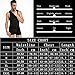 SEXYWG Mens Control Tummy Sauna Vest Neoprene Slimming Sweat Shirt Running Tank for Gym Weight Loss