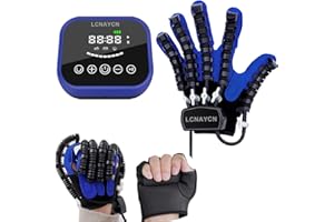 LCNAYCN Rehabilitation Robot Gloves,Robot Rehabilitation Gloves,hand rehabilitation equipment,Stroke hemiplegia glove