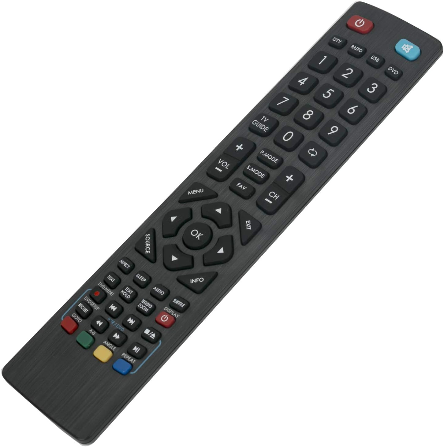 Universal Remote Control Compatible with Blaupunkt Technika Alba Bush 39E21B-FHD 24E21B-HDR 32E21B-FHD 22E21B-FHD 24E21B-HDR/DVD 22E21B-FHD/DVD 50/149I-GB-5B2-FHKUP-UK 32/233I-WB-5B2-FHBKUP-EU - Image 4