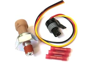 WANATOP New Engine Oil Pressure Sensor 1807369C2 for Navistar DT466E, I530E, DT466/530, HT530