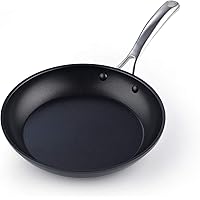 Cooks Standard Nonstick Hard Anodized Fry Saute Omelet pan, 10.5-Inch, Black