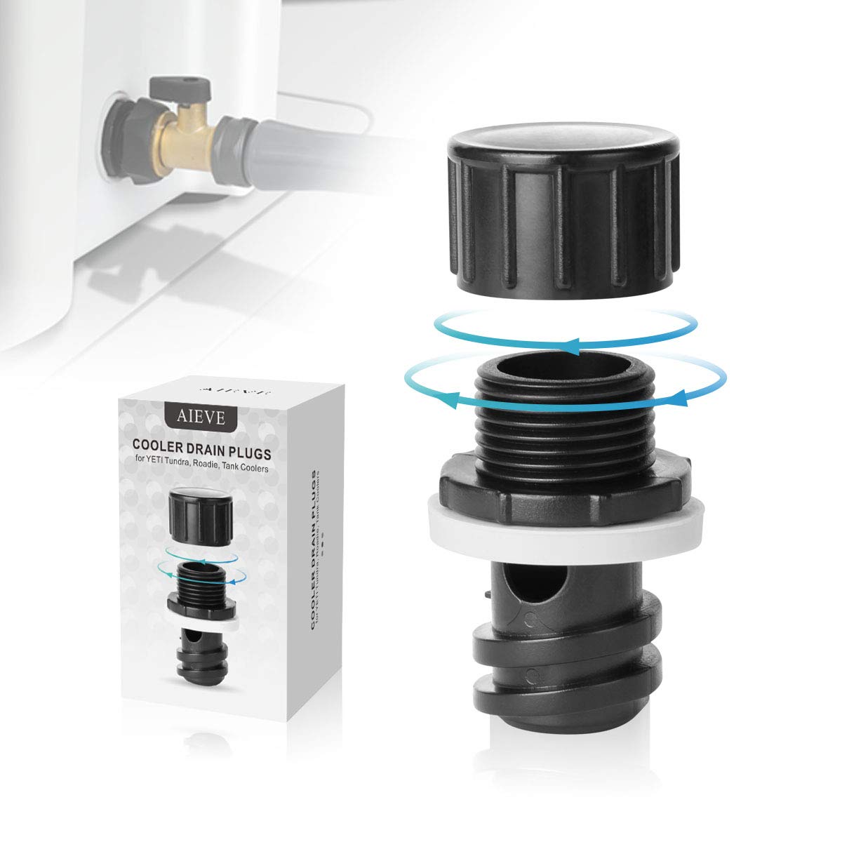 rtic cooler drain hose