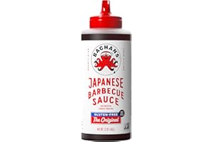 Bachan's - Japanese Barbecue Sauce - Gluten Free, 17 Oz, Small Batch, Non GMO, No Preservatives, Vegan and BPA free. Condiment for Wings, Chicken, Beef, Pork, Seafood, Noodle Recipes, and More