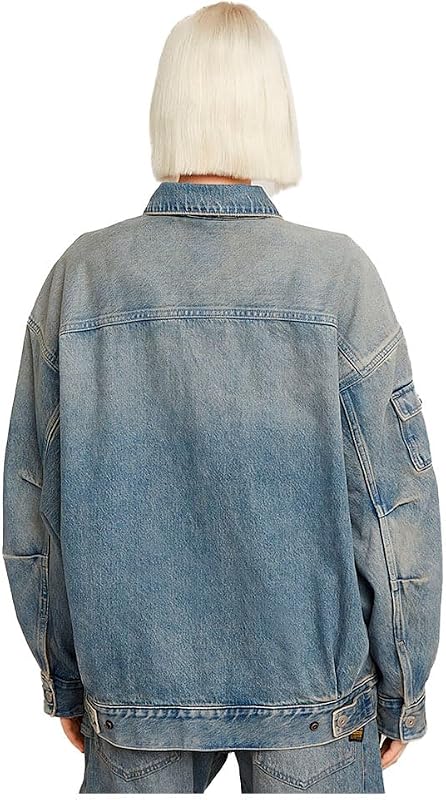 Donna Long Drifter Jacket, Blu (vintage futurity D26215-D436-H091), M